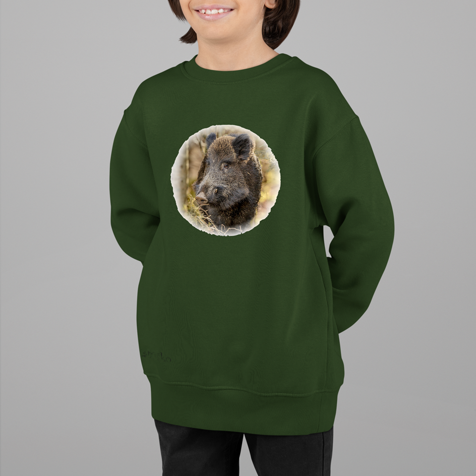 maketa chlapca s diviakom